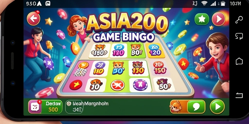 Tampilan screenshot gameplay ASIA200 yang seru dan penuh aksi Bingo.