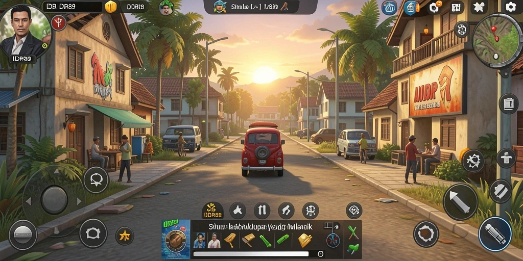 Tangkapan layar IDR89 menunjukkan gameplay simulasi kehidupan yang menarik.
