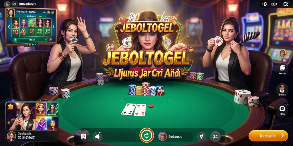 Tampilan gameplay menarik dari JEBOLTOGEL di Live Casino.
