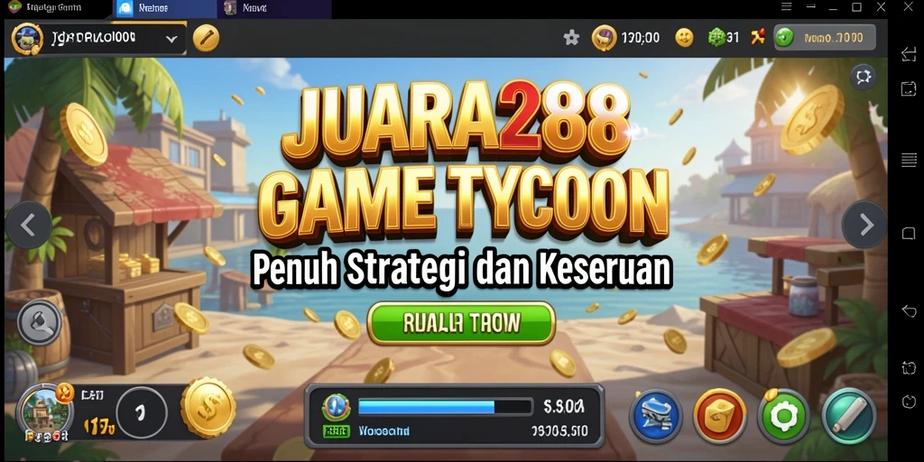 Gameplay seru dan strategi mendalam di JUARA288.