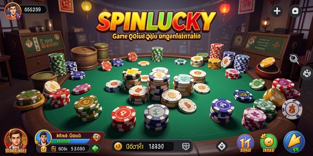 Tampilan gameplay SPINLUCKY yang menarik dan interaktif.