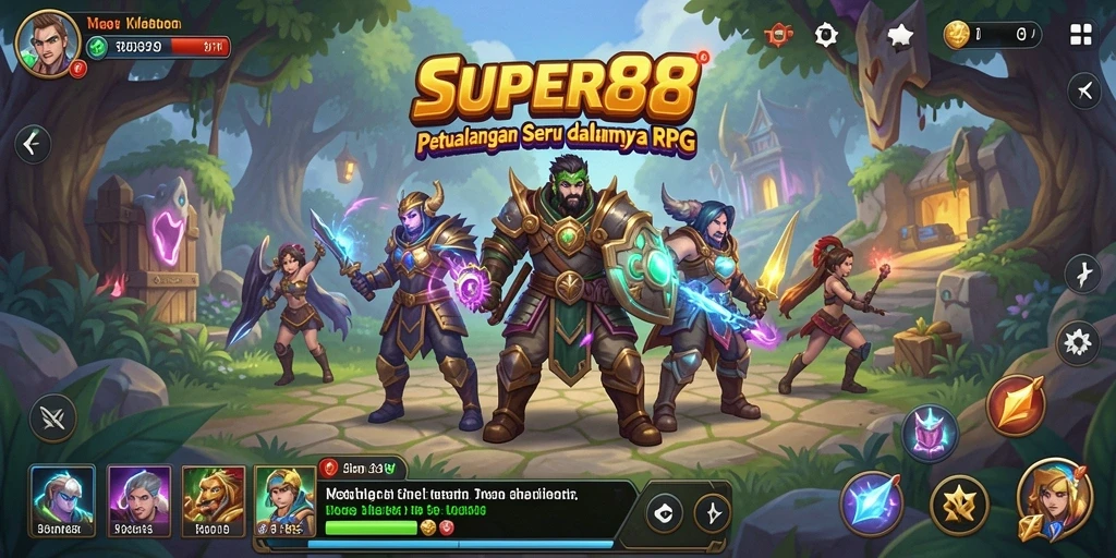 Pengalaman bermain seru di dunia fantasi RPG.