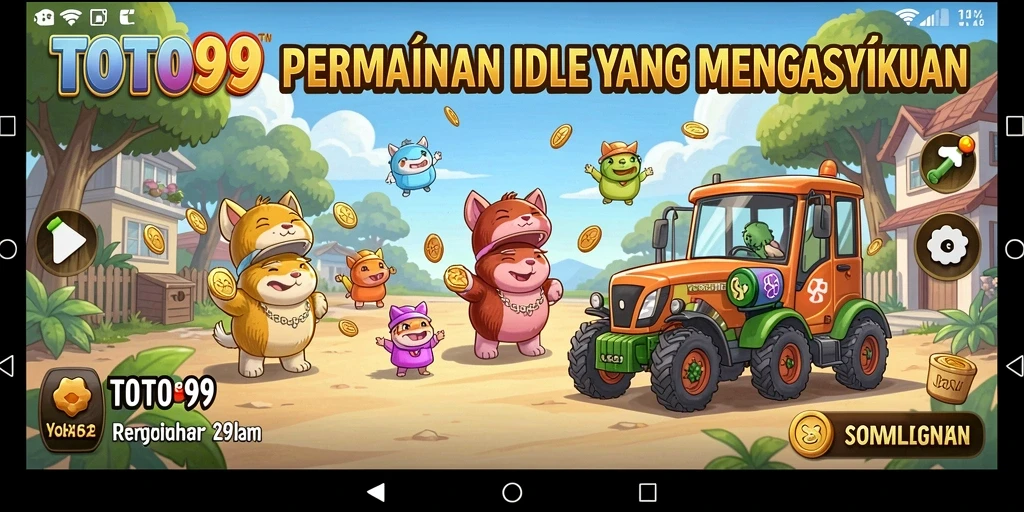 Tampilan gameplay TOTO99 yang memikat dan penuh warna.