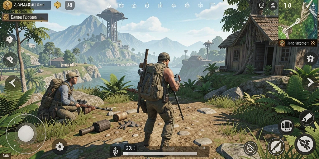 Gameplay Open World ZARA4D yang menakjubkan dan mendebarkan.